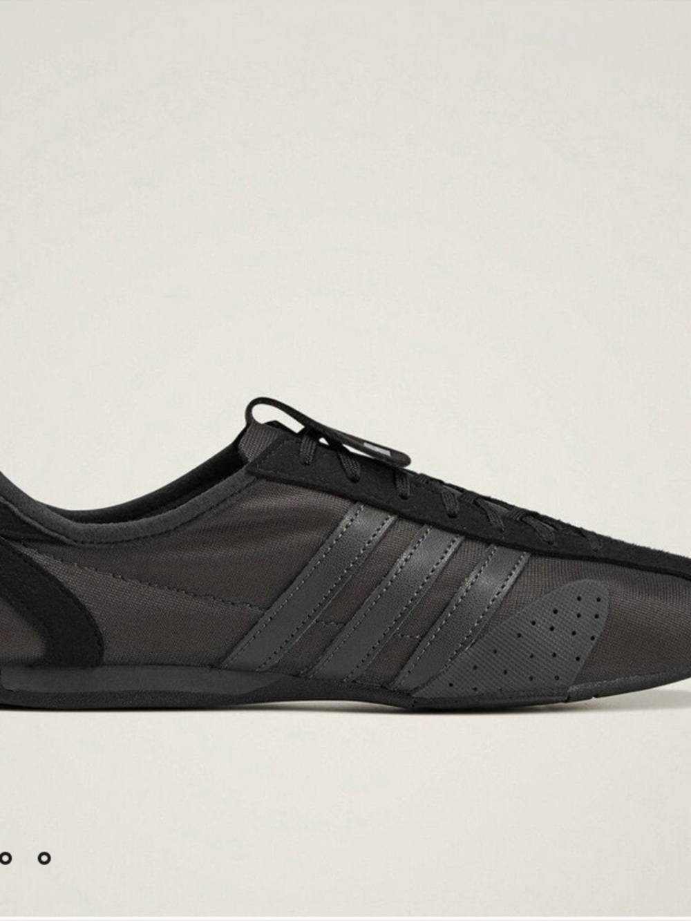 Stella McCartney adidas Lightweight Black Athletic Sneakers